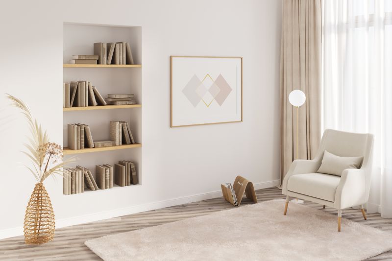 Built In Bookcase Installation in Fairfax, VA
